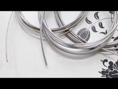 شبكة غير مرئية مطلية بالنايلون من الفولاذ المقاوم للصدأ 316