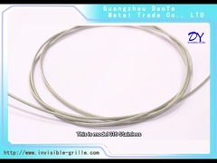 316 الفولاذ المقاوم للصدأ نانو سلك مكافحة الصدأ غير مرئية سلامة الشواية 3.0 مم