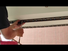 الأطفال مصنوع من 2.0 ملم قطر سلك الفولاذ المقاوم للصدأ شرفة شبكة غير مرئية