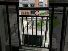 منظر غير معيق للطبيعة شرفة شبكة غير مرئية سعة حمولة 100 كجم