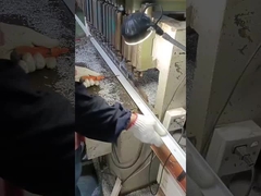 منظره طبيعيه خاليه من العوائق شريط شرفة غير مرئي مع أسلاك فولاذية دائمة 304/316