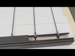 304/316 الصف الفولاذ المقاوم للصدأ كابل شرفة شبكة غير مرئية