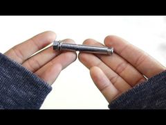 قناة مسار منزلق من الألومنيوم لمواد وفيرة وصلبة لشبكات غير مرئية