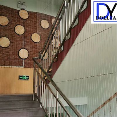 316 Stainless Steel Window Invisible Grille with 2.0mm Wire and 400 kg Tensile Impact for Safety