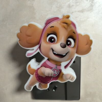 مصباح ليلي بقابس 110-240 فولت، مصباح ليلي لطيف وصغير الحجم لغرفة النوم والممر والحضانة