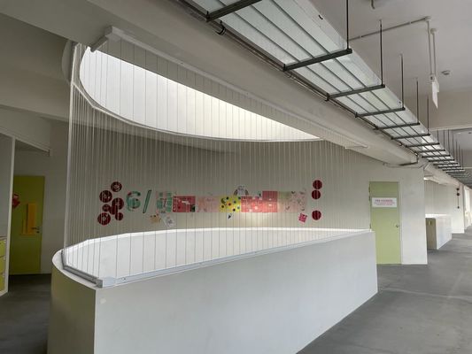 الحاجز الخفية الحماية الخفية مصممة مع الحفاظ على الانسجام الجمالي