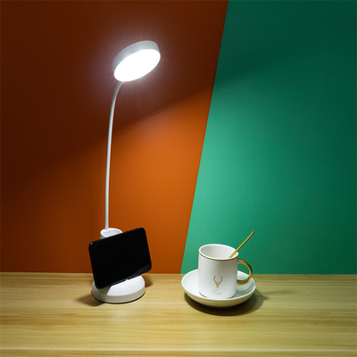 مصباح طاولة LED 5W حديث مع درجة حرارة لون قابلة للتعديل من 3500K إلى 6500K