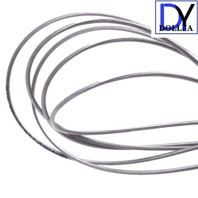 شرفة من الفولاذ المقاوم للصدأ 316 مع شبكة غير مرئية بقطر 2.0 ملم وفجوة سلكية 5 سم