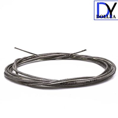 شبكة نافذة غير مرئية من الفولاذ المقاوم للصدأ مع فجوة سلكية 5 سم بسمك 2.0 مم وتأثير شد 400 كجم