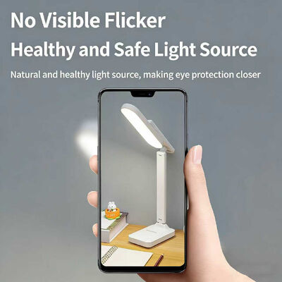 مصباح طاولة كهربائي يوفر درجة حرارة لون 3500-6500 كلفن مثالي لإضاءة المهام ومكتب الدراسة والمكتب المنزلي