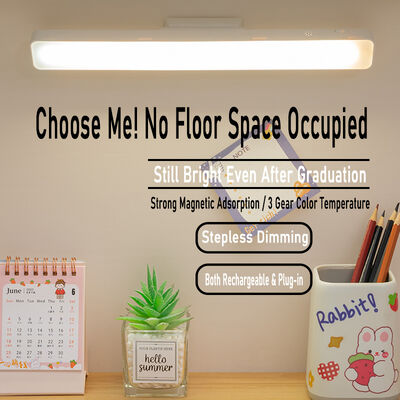 مصباح قراءة LED بلمسة عصرية مع أضواء ليلية للتحكم عن بعد مصابيح طاولة مغناطيسية معلقة