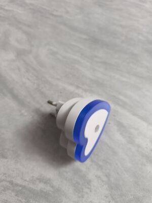 ضوء ليلي لطيف مصباح توفير الطاقة LED أوتوماتيكي غرفة نوم ضوء ليلي