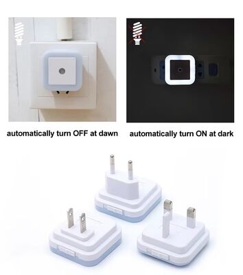 مصابيح LED ليلية تعمل بالمستشعر، مصباح طاولة بجانب السرير موفر للطاقة، إضاءة ليلية متعددة الألوان لغرفة النوم