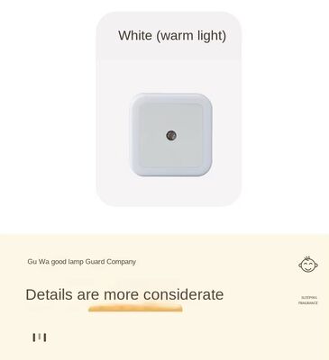 مصباح ليلي لطيف، ضوء ناعم، مستشعر حركة، مريح وآمن ليليًا