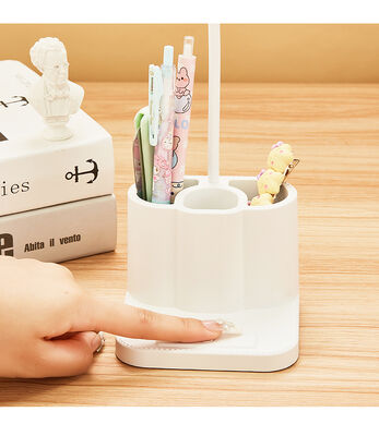 مصباح طاولة LED بجهد 5 فولت 1 أمبير، تحكم باللمس، قابل للتعتيم، مثالي لإضاءة غرفة النوم والمكتب والدراسة ومحطة العمل