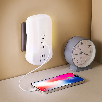 مقبس طاولة محمول بمنفذي USB، مركز طاقة للأغراض العامة للمنازل، يوفر توزيع الطاقة على المكاتب