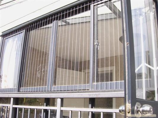 الألومنيوم حجم 6m مجموعة ثابتة شبكة غير مرئية سلك سمك 2.0mm قوية الشبكة الحماية للشرفة النوافذ والأبواب