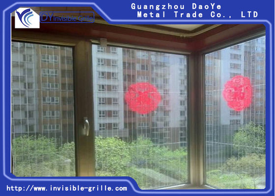 أدوار مضافة للشواية غير المرئية الحديثة تتضمن شوايات غير مرئية لنافذة نظام مضاد للسطو