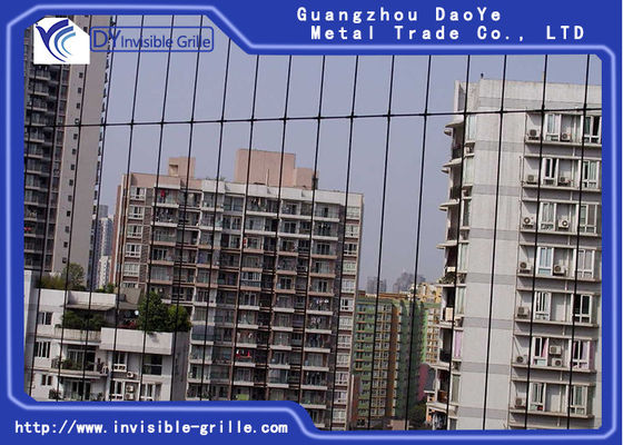 شواية غير مرئية للسلامة بسلك 2 مم مع طلاء نايلون