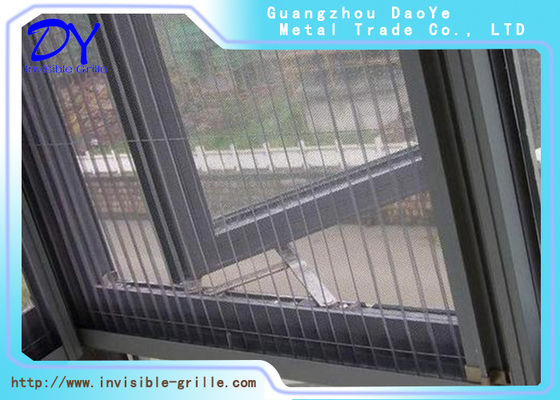 باب شاشة غير مرئي داخلي قابل للسحب من الألومنيوم المخصص