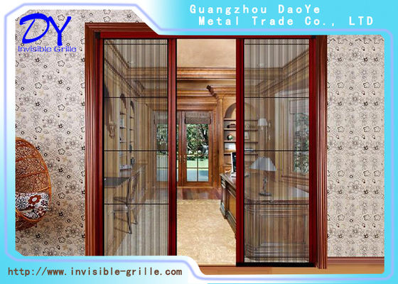 الأسطوانة الحشرات قابل للسحب غير مرئية باب الشاشة الألومنيوم