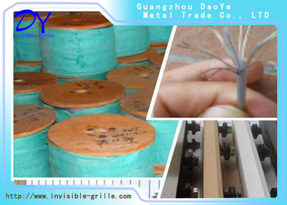 18 كجم / لفة Ss316 سلك 3.0 مم شواية حماية النافذة