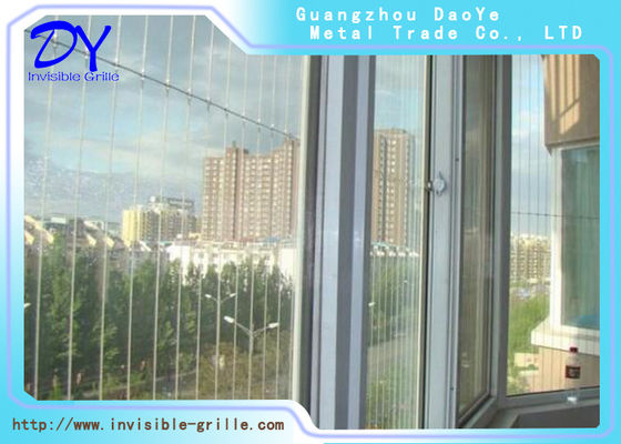 شواية غير مرئية من الألومنيوم ضد الصدأ AG3 Corridor Balcony